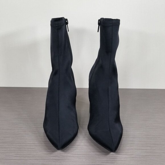 Jeffrey Campbell Siren Bootie, Black Neoprene, Womens Size 5 M - Picture 2 of 12